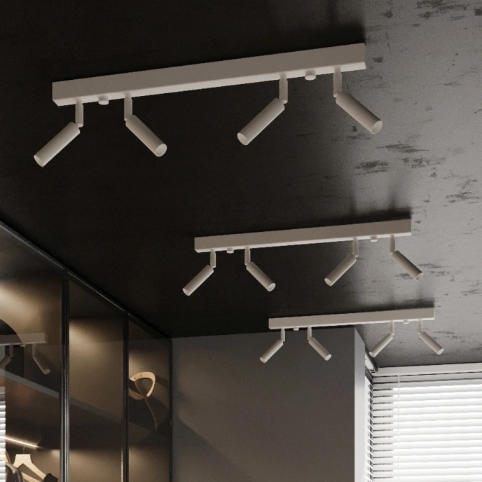 Plafondlamp EYETECH 4 wit