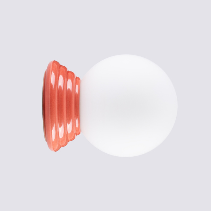 Wandlamp ZORI perzik IP44