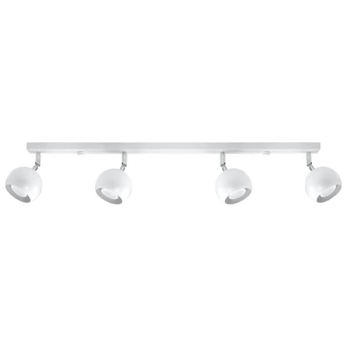 Plafondlamp OCULARE 4L wit