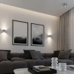 Plafondlamp QUAD beton