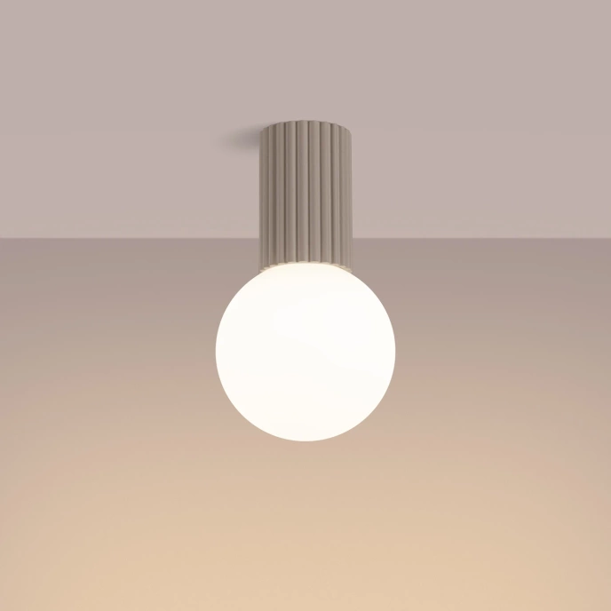 Plafondlamp HALO taupe IP44