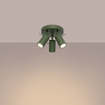 Plafondlamp RING 3P olijfgroen