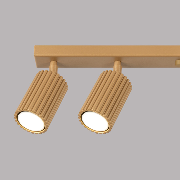 Plafondlamp KARBON 6L goud