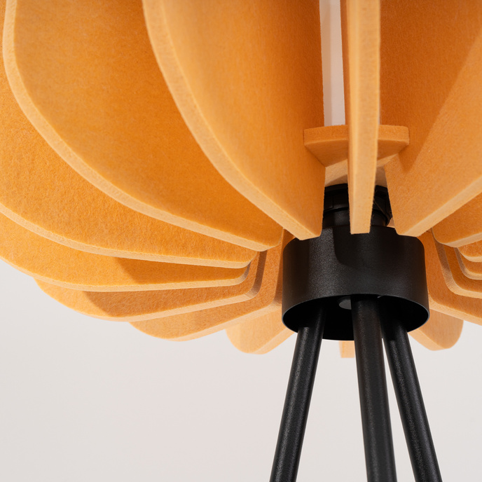 Staande lamp MULA 45 geel