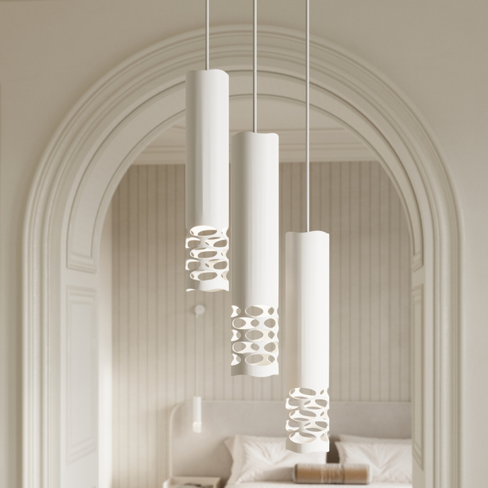 Hanglamp LIRO 3L wit