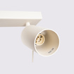 Plafondlamp RING 6L beige