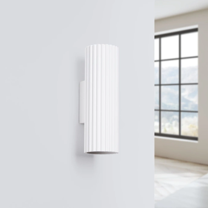 Wandlamp KARBON 20 wit