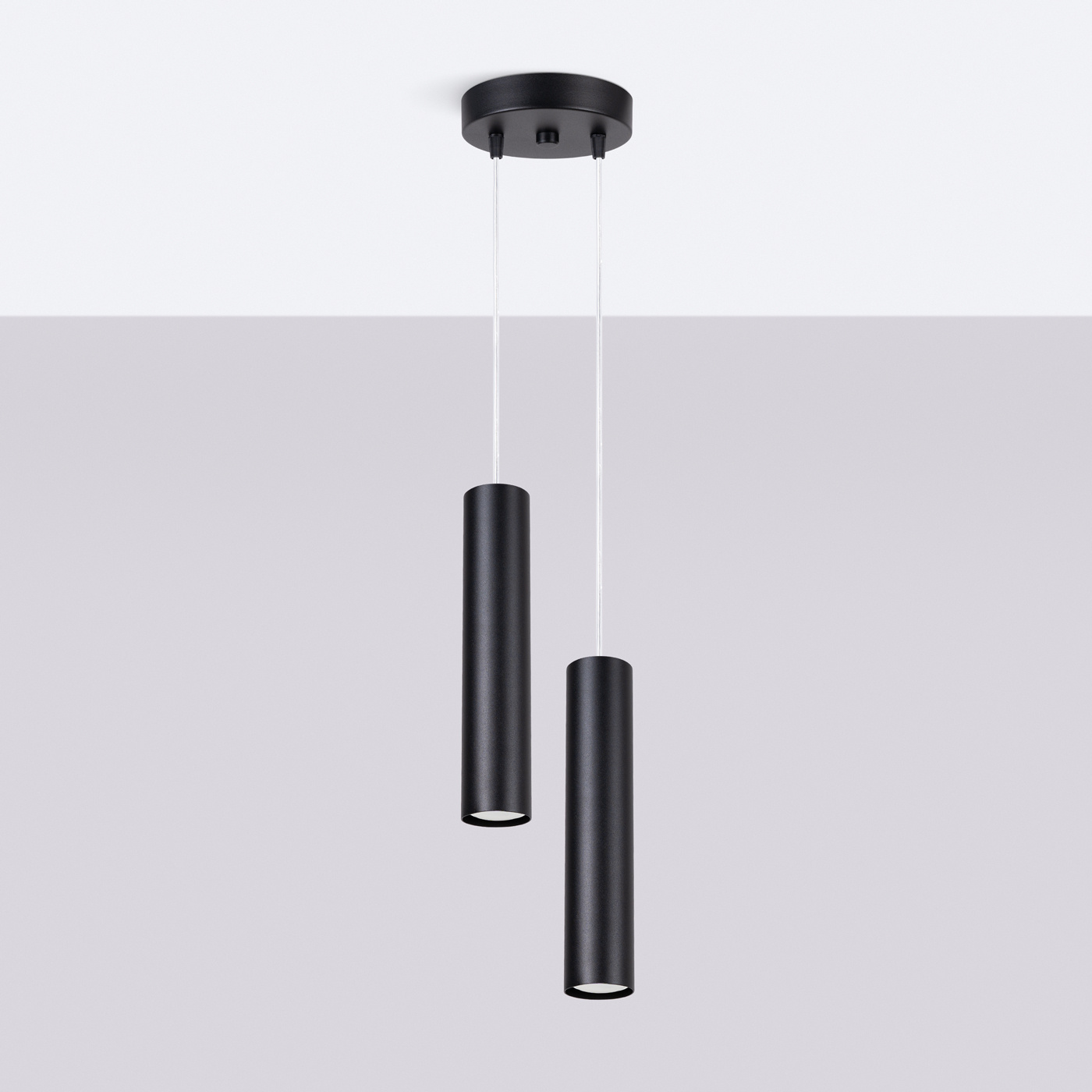 Hanglamp LAGOS 2P zwart