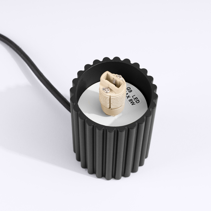 Tafellamp HALO zwart