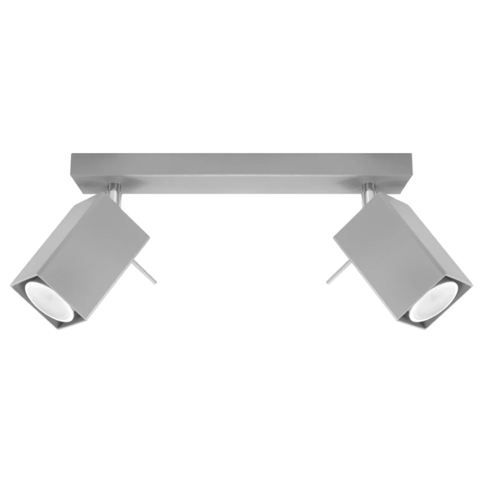 Plafondlamp MERIDA 2 grijs