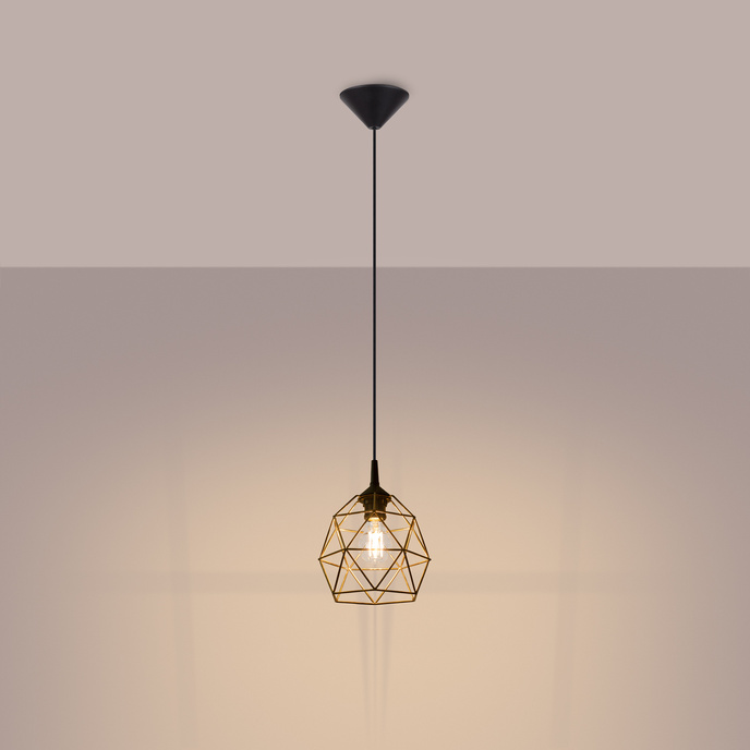 Hanglamp TRIOM 20 goud