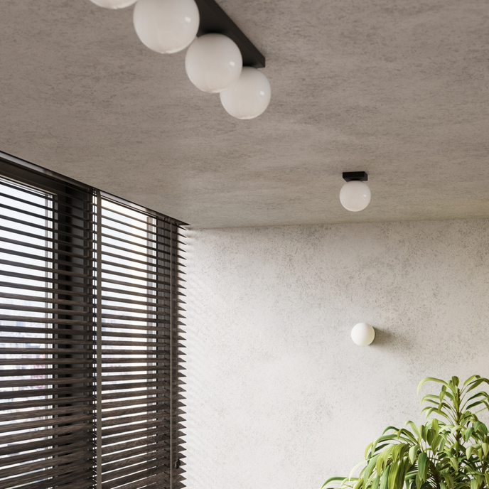 Wandlamp YOLI 1 zwart