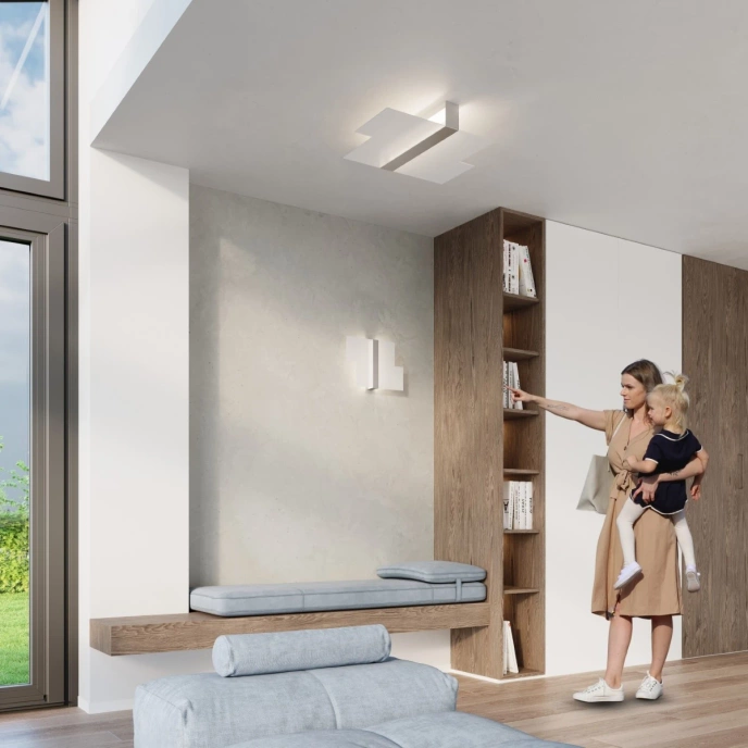 Wandlamp MASSIMO chrom