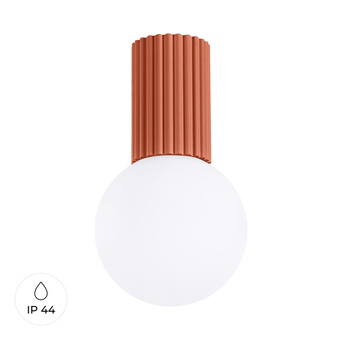 Plafondlamp HALO rode okra IP44