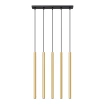 Hanglamp PASTELO 5L goud gepolijst