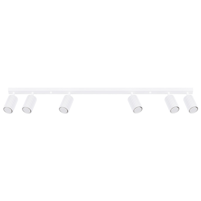 Plafondlamp KARBON 6L wit