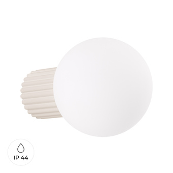 Wandlamp HALO beige IP44