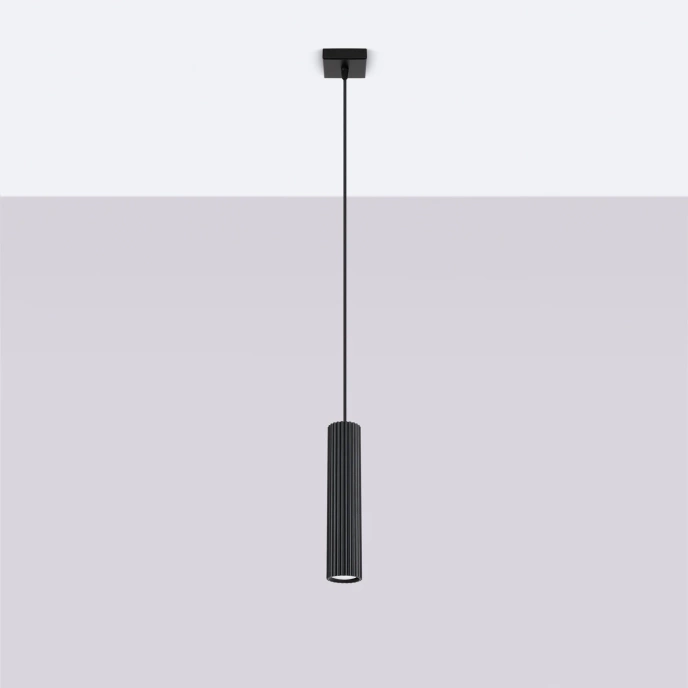 Hanglamp KARBON 1 zwart