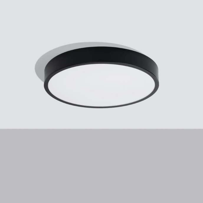 Plafondlamp ONYX 50 zwart LED 3000K