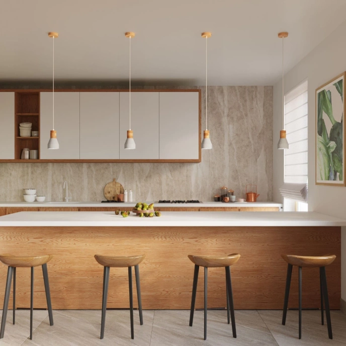 Hanglamp QUBIC grijs