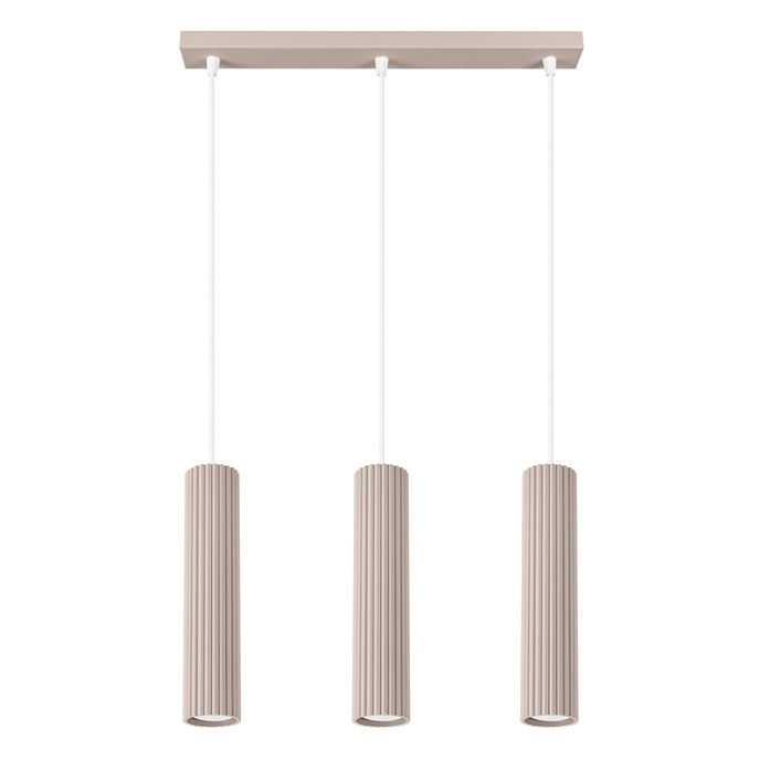 Hanglamp KARBON 3L taupe