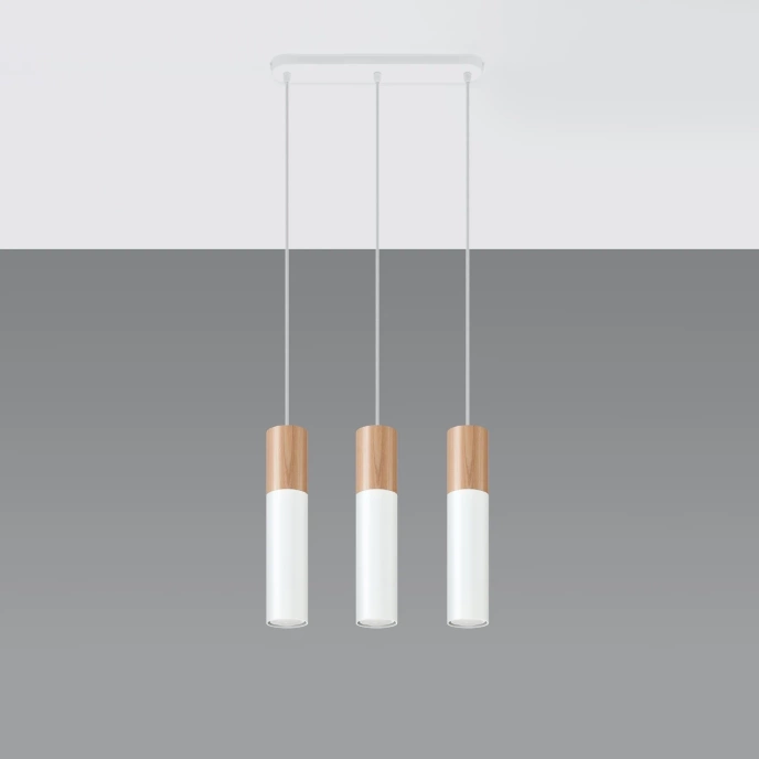 Hanglamp PABLO 3 wit