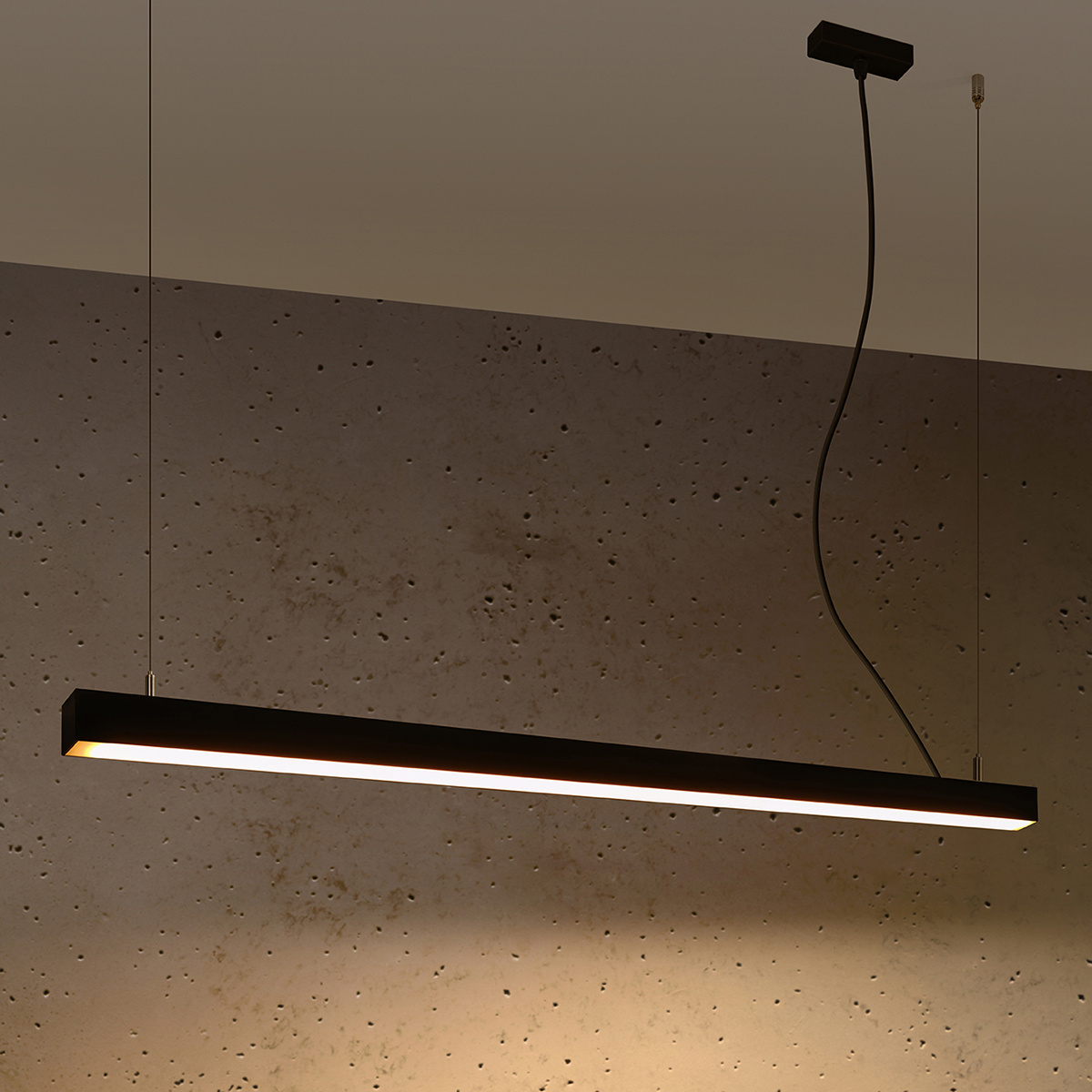 Hanglamp PINNE 118 zwart
