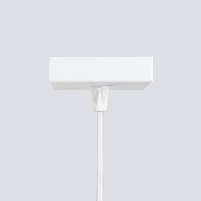 Hanglamp KARBON 1 wit