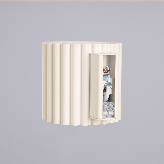 Wandlamp AURA beige G9
