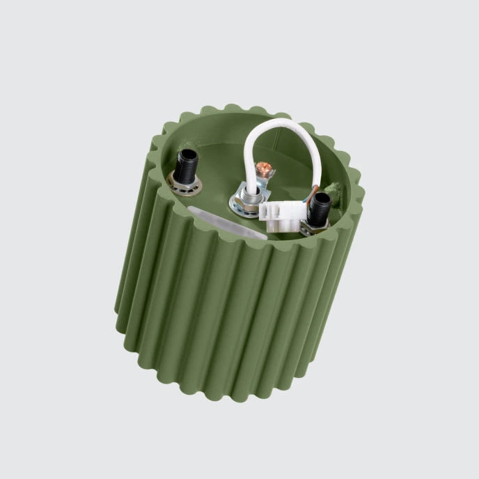 Plafondlamp AURA 1 olijfgroen GU10