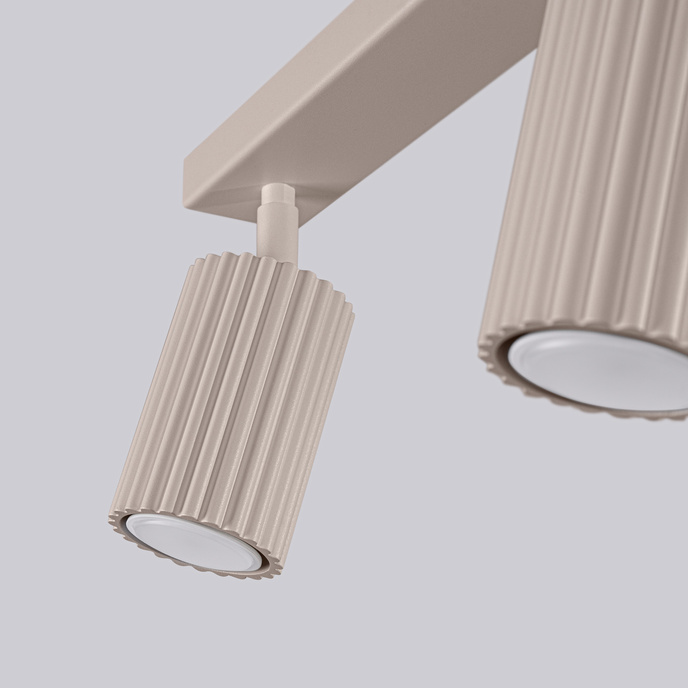 Wandlamp KARBON taupe