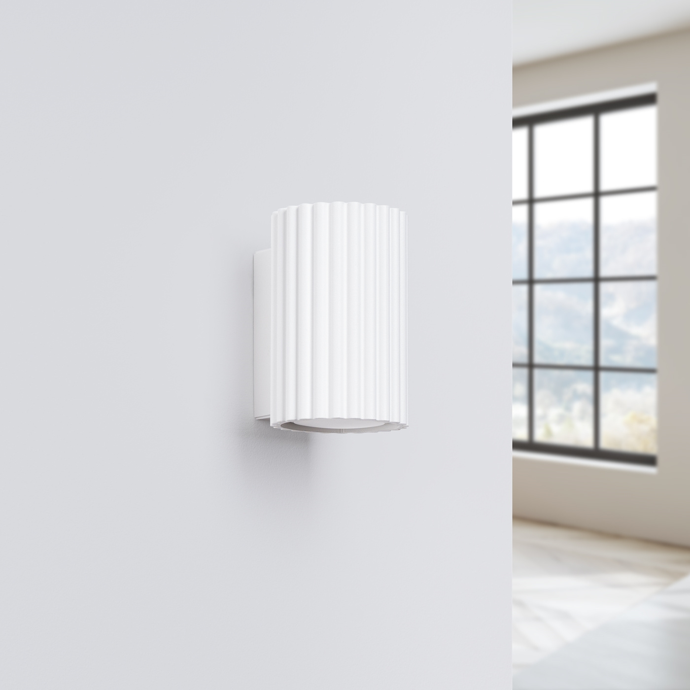 Wandlamp KARBON 10 wit