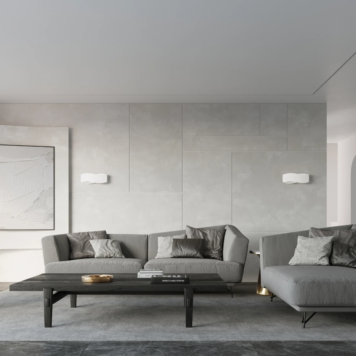 Wandlamp TILA 40 wit