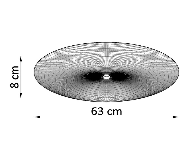 Plafondlamp FUSION 630