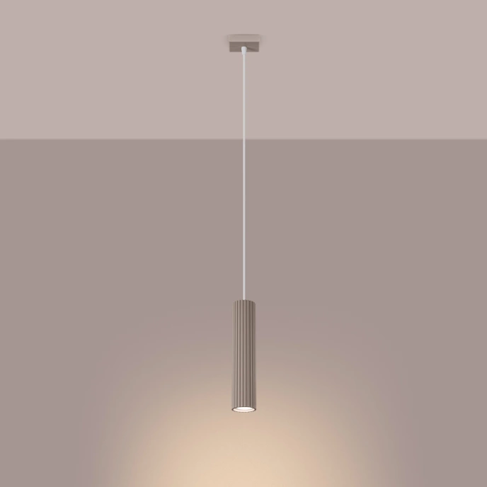 Hanglamp KARBON 1 taupe
