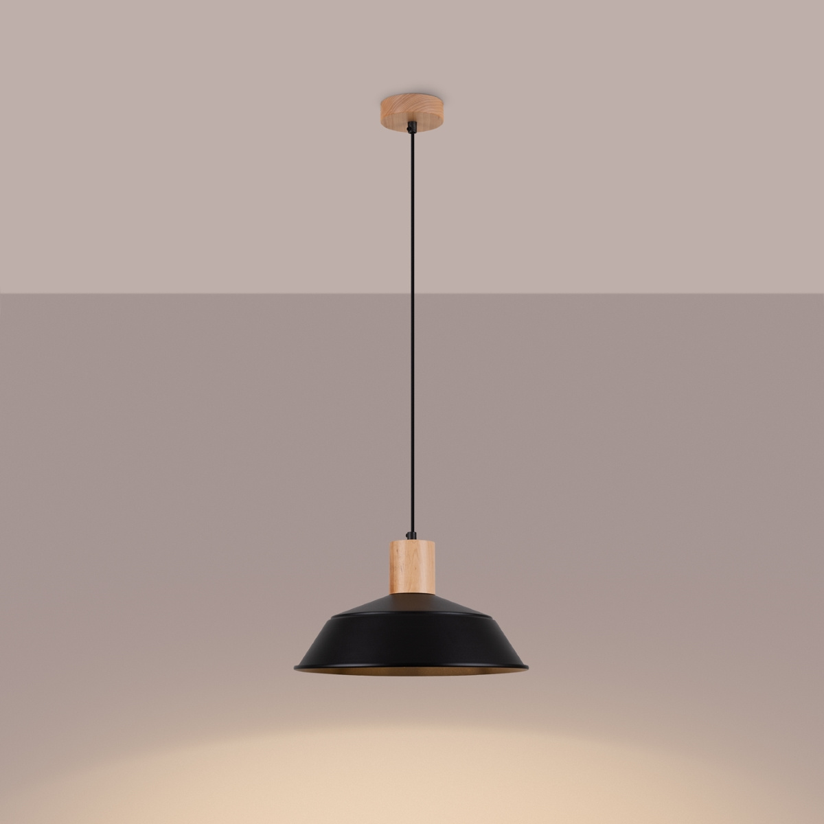 Hanglamp FANO zwart