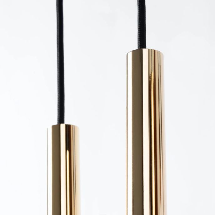 Hanglamp PASTELO 3P gepolijst goud