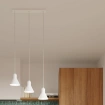 Hanglamp TALEJA 1 wit [E27]