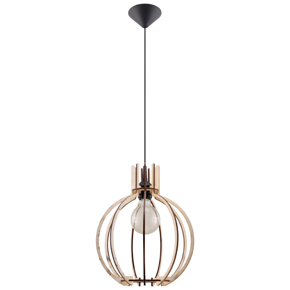 Hanglamp ARANCIA natuurlijk hout