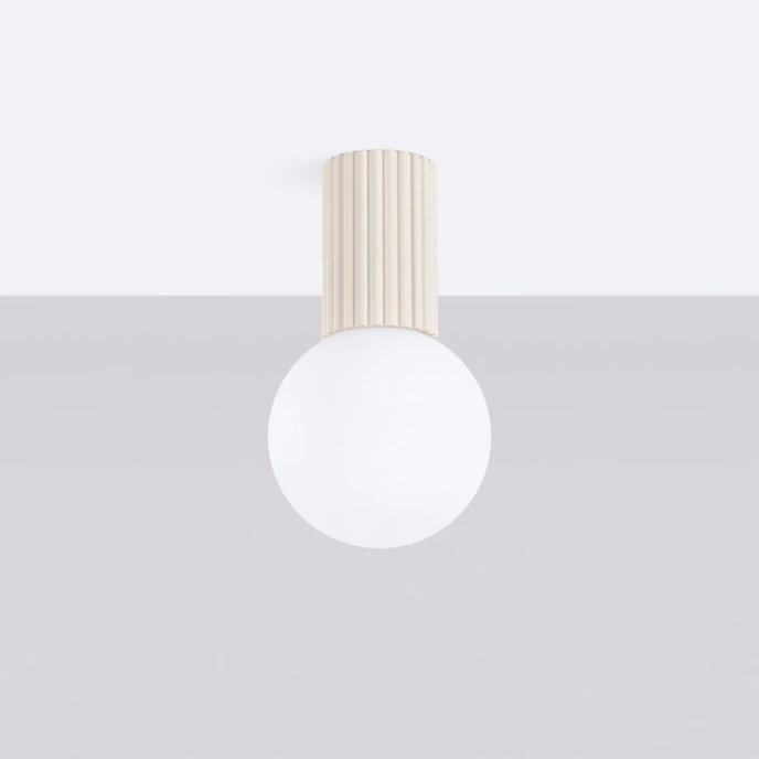 Plafondlamp HALO beige IP44