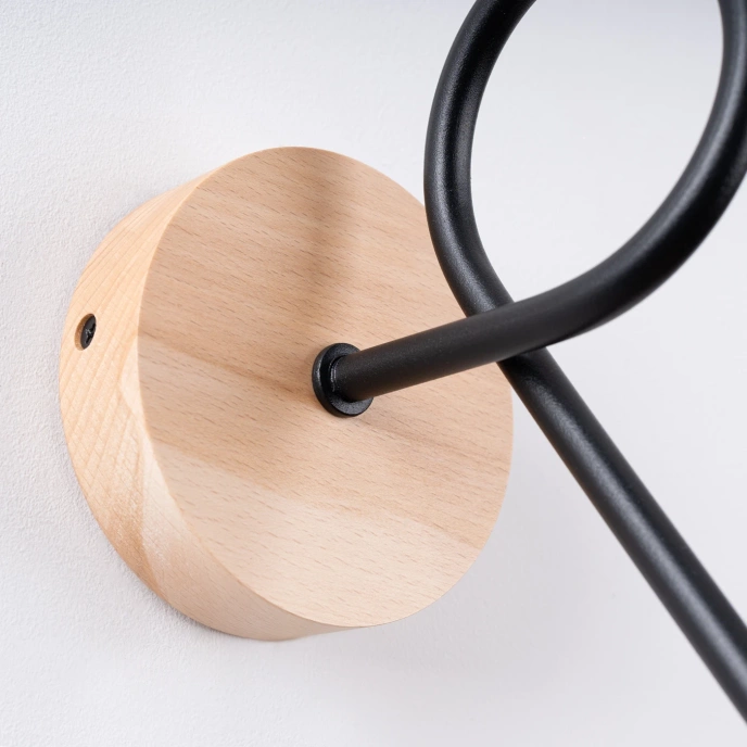 Wandlamp EMBER zwart