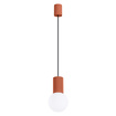 Hanglamp HALO 1 rood ochra