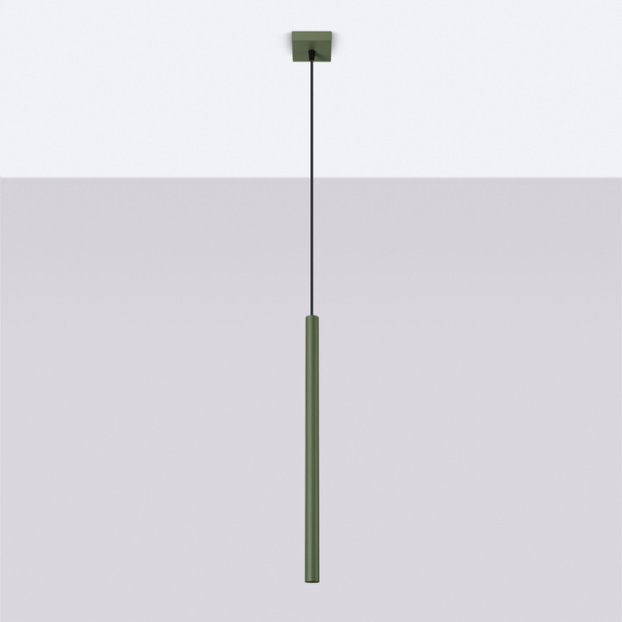 Hanglamp PASTELO 1 olijfgroen