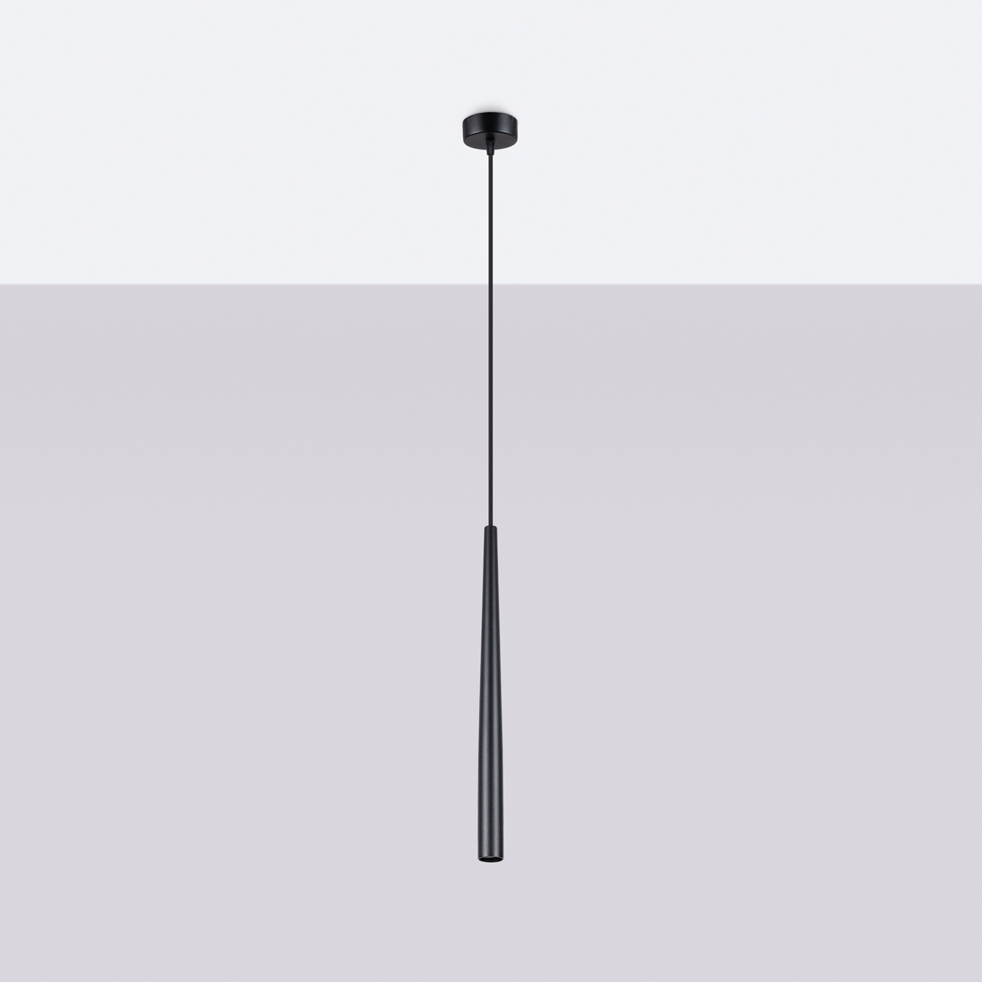 Staande lamp BLISS 1 zwart