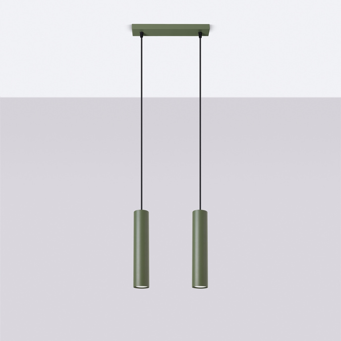 Hanglamp LAGOS 2 olijfgroen