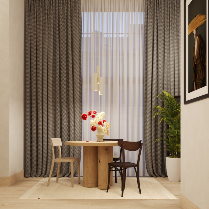 Hanglamp LAGOS 3L beige