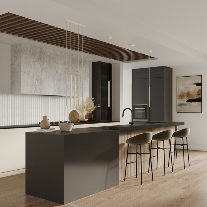 Hanglamp PASTELO 1 beige