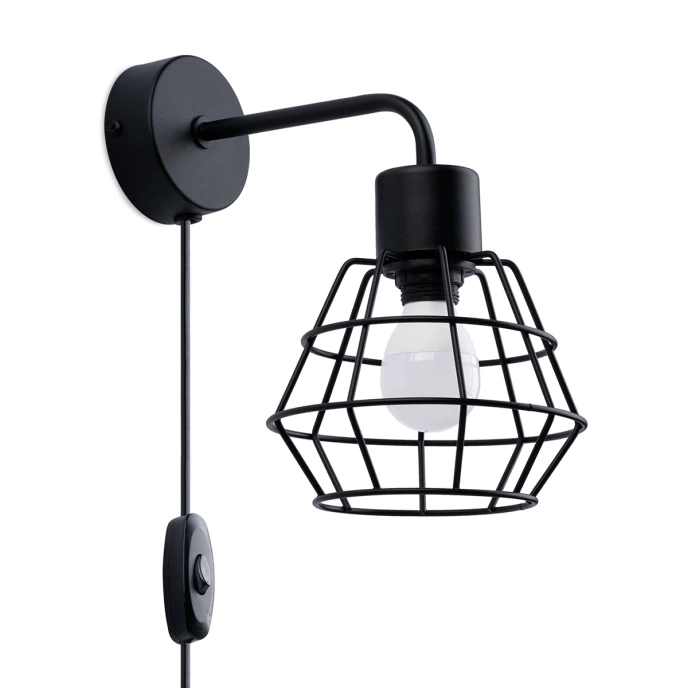 Wandlamp SUBA zwart