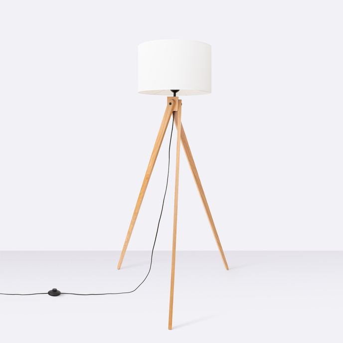 Staande lamp NATT wit