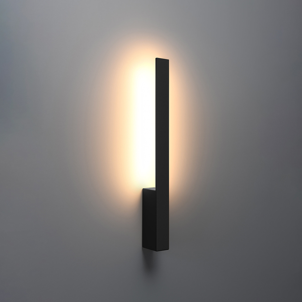 Wandlamp LAHTI S zwart 3000K